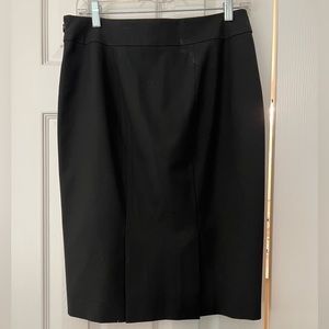 Ann Taylor black pencil skirt size 6